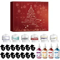 Adventskalender 2024 Damen,Weihnachts Beauty Adventskalender, Hautpflege-Adventskalender 2024, Weihnachts-Adventskalender 2024 Schönheits-Hautpflege Für Frauen (One Size, A)