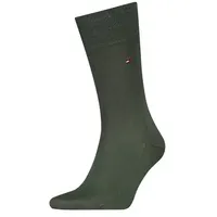 TOMMY HILFIGER Herren Socken Premium Wolle - army green - 45-46