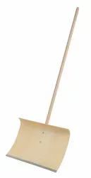 Freund Victoria Schneeschieber Holz, lackiert, Profimodell 2020508 , 1 Stück, Blattgröße = 55 x 35 cm, Stiellänge ca. 150 cm