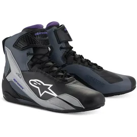 Alpinestars Stella Faster-4 Schwarz/Grau/Lila 39