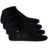 Tom Tailor Unisex Socken, 4er Pack - Basic, Sneakersocken, einfarbig Navy 35-38