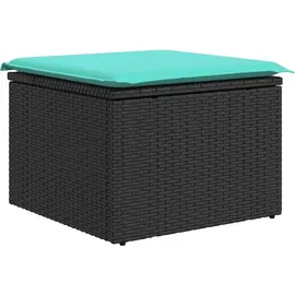 vidaXL Garten-Lounge-Set 8-tlg. grau/schwarz