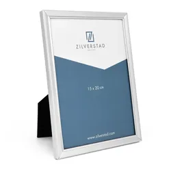 Zilverstad Pearl, Silber, Einzelbilderrahmen, Glanz, Tisch, Wand, 15 x 20 cm, Re