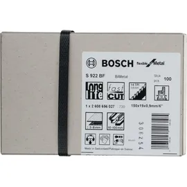 Bosch Säbelsägeblatt S 922 BF Flexible for Metal 100 Stück