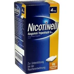 NICOTINELL Kaugummi Tropenfrucht 4 mg 96 St