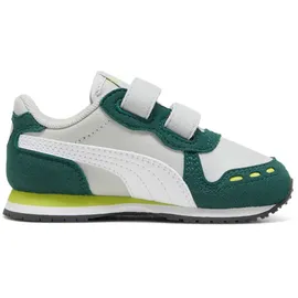 Puma Cabana Racer Sl 20 Baby-Sneaker mit Klettverschluss 19 cool light gray/white/dark myrtle/lime smash 27