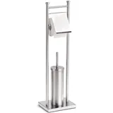 Zeller WC-Bürstengarnitur Silber 1