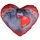 Hti-Living Valentin Herz Dekokissen 40 x 40 cm Rot