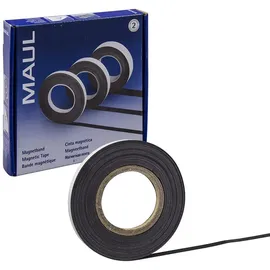 Maul Magnetband selbstklebend schwarz 1,0 cm x 10,0 m, 1 St.
