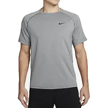 Nike Dri-FIT Ready kurzarm Fitnessshirt Herren 084 smoke grey/htr/black XXL