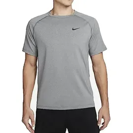 Nike Dri-FIT Ready kurzarm Fitnessshirt Herren 084 smoke grey/htr/black XXL