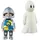 Playmobil 1.2.3 Ritter mit Gespenst 70128