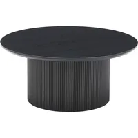 Home Deluxe Couchtisch Rund ADELINA Dark Oak I Couchtisch