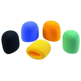 Omnitronic Mikrofon-Windschutz-Satz, 5 Farben