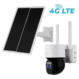 LuVision 4G / LTE DUO PTZ Solar Überwachungskamera Weiß