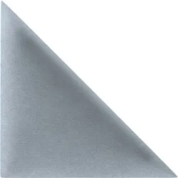 Mollis Polsterpaneel Silbergrau  30x30 cm Dreieck