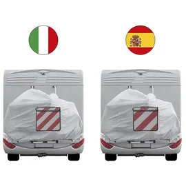 PRO PLUS ProPlus 361234 Warntafel 2in1 für Italien/Spanien 2 in 1