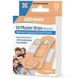 Lifemed Pflaster-Strips Allround 4 Größen 50 St.