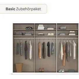 Rauch Drehtürenschrank MONTCLAR 301 x 223 x 60 cm Grau