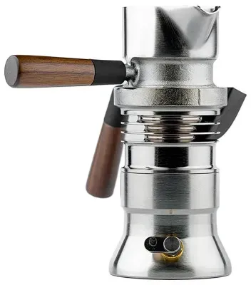 ROK Grinder GC Kaffeemühle von Hand, Manuell Betrieben – Edelstahl