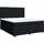vidaXL Boxspringbett 180 x 200 cm Schwarz