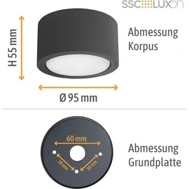 SSC-LUXon CELI-X (3W) anthrazit