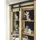 Home Affaire Wohnwand HOME AFFAIRE "SHERWOOD", braun (old style hell dekor), B:315cm H:201cm T:43cm, Kastenmöbel-Sets, Wohnwand, Scheunentorbeschlag und Apothekergriffe aus Metall, Höhe 201 cm