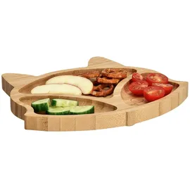 Zeller Present Serviergeschirr, Snackteller Fuchs23x19,5x1,8cm (1 x