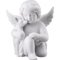 Rosenthal Engel mit Bambi Weiss Matt 10 cm