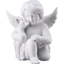 Rosenthal Engel mit Bambi Weiss Matt 10 cm