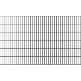 GAH Alberts Alberts Doppelstab-Gittermatte 2 m 100 hoch cm Typ 6/5/6 anthrazit