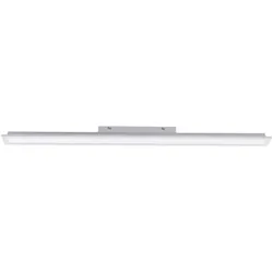 LED-Panel, weiß, 100x10cm, neutralweiß, Bewegungsmelder, rechteckig, modern
