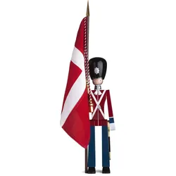 Kay Bojesen Bearer Kleine Figur 77 cm Soldat mit Flagge