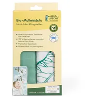 Grünspecht Bio Mullwindeln Blätter