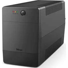 Trust Paxxon Unterbrechungsfreie Stromversorgung (USV), 1,5 kVA 900 W 4 AC-Ausgänge