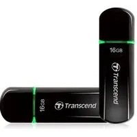 Transcend JetFlash 600 16GB schwarz/grün