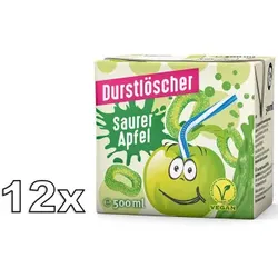 Durstlöscher Saurer Apfel Erfrischungsgetränk 12x500ml