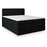 masseno Lunera 160 x 200 cm H2 Schwarz