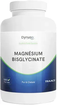 Dynveo Magnesiumbisglycinat Chelatiert 750mg 180 Kapseln