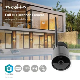 Nedis SmartLife Outdoor Camera WIFICO40CBK