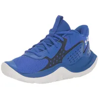 Under Armour Unisex-Kinder UA GS Jet '23 Sneaker, Team Royal/Midnight Navy/White, 35.5 EU Weit - 35.5 EU Weit