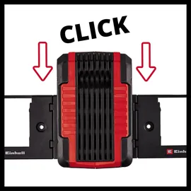 Einhell PXC Akku-Wandhalterung - schwarz, 2 Stück