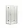 Buylando Sofia Eck-Duschkabine 80 x 195 cm Klarglas