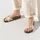 Birkenstock Madrid Vegan Birko-Flor schmal graceful pearl white 41