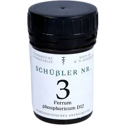 Schüssler Nr. 3 Fer. phos. D12
