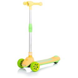 Chipolino Kinderroller Orbit 3 LED-Räder Bremse Lenker höhenverstellbar klappbar orange