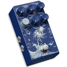 klowra Limbo Reverb Digitalpedal für E-Gitarre mit 9 Stereo-Ambient-Reverb-Typen, Analog Dry Through, True Bypass, Freeze & Infinity
