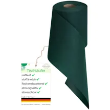 Sensalux Vlies-Tischläufer 15 cm x 25 m Grün