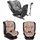 Lorelli Kindersitz Ares i-Size (40-150cm) Isofix, verstellbar, Sitz 360° drehbar beige