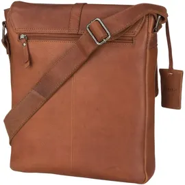 Burkely Antique Avery Messenger Leder 28 cm cognac